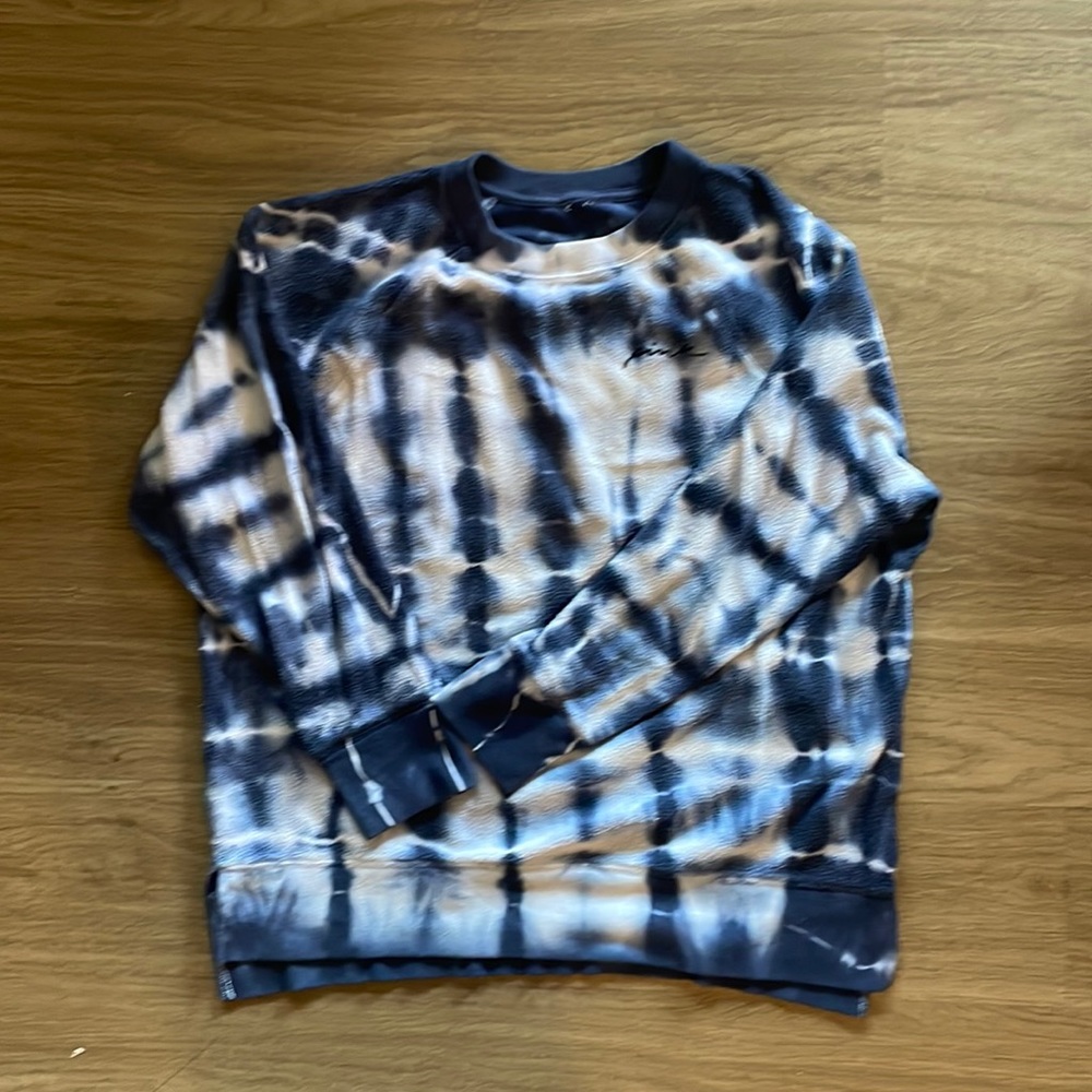 Inside-Out Victoria’s Secret PINK Tie-Dye Sweatshirt